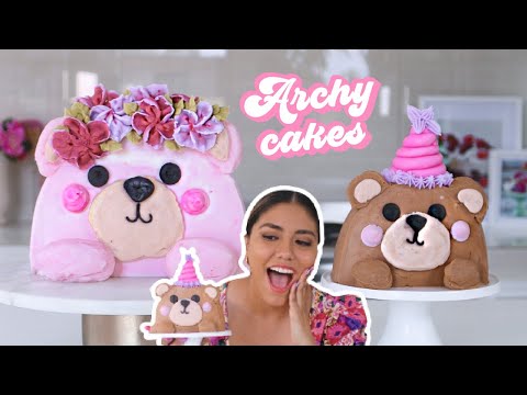 "PASTELES EN FORMA DE ARCO" | TENDENCIA COREANA #ARCHYCAKES | Paulina Mg
