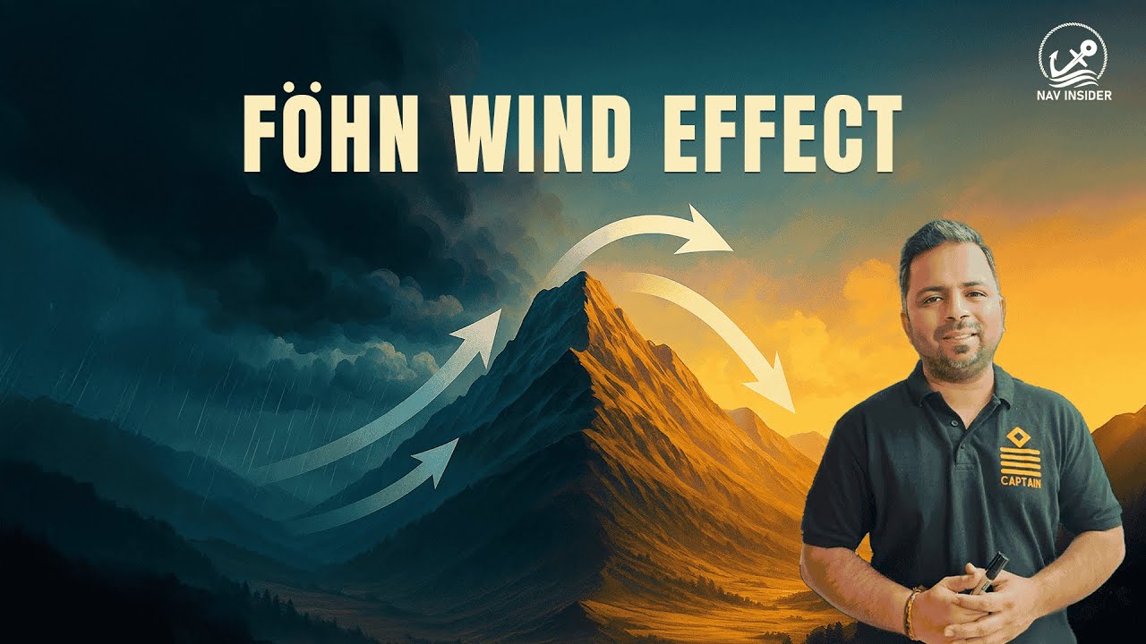 Föhn Wind Effect Explained | Warm Dry Winds Over Mountains | Maritime Weather Phenomena |Nav Insider