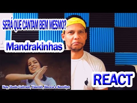 Mente Brilhante"DJ Alle Mark"Mandrakinhas - MC's Nay, Duda Calmon, Yasmin, Becca e Kerollyn I REACT.