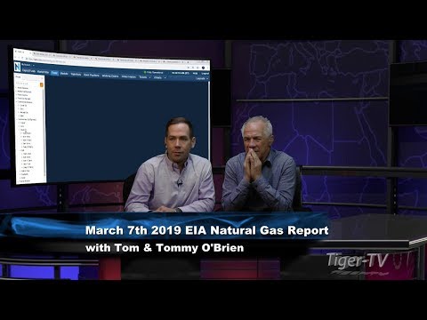 Natural Gas EIA Report Analysis with Tom & Tommy O'Brien -  March 7th