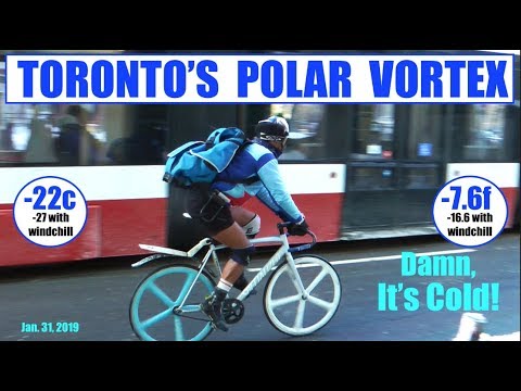 The Polar Vortex VS. Toronto - It's So COLD!