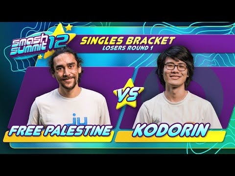 Free Palestine vs KoDoRiN - Singles Bracket: Losers Round 1 - Smash Summit 12 | Sheik vs Marth
