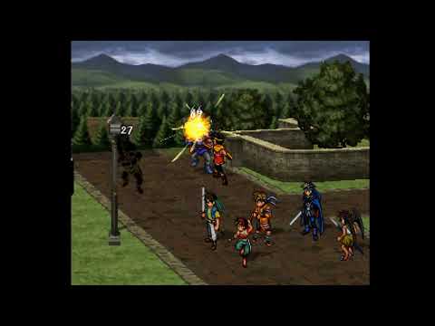 Suikoden II - 68 Greenhill Forest Path #2 Fleeing from Rowd, Jowy's plans