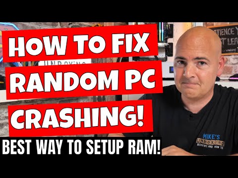 How To STOP Random Reboots & DDR4 DDR5 Memory Error BSOD With EXPO XMP settings