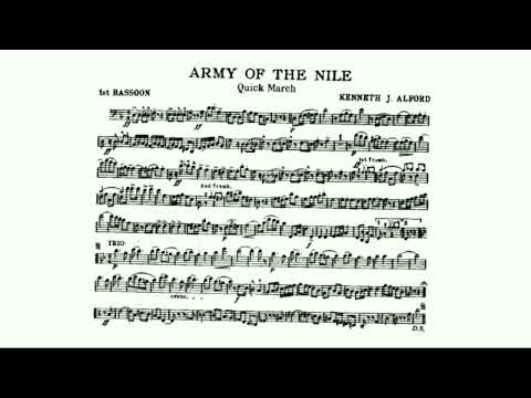 The Army Of The Nile March (Kenneth J. Alford) - 1st Bassoon