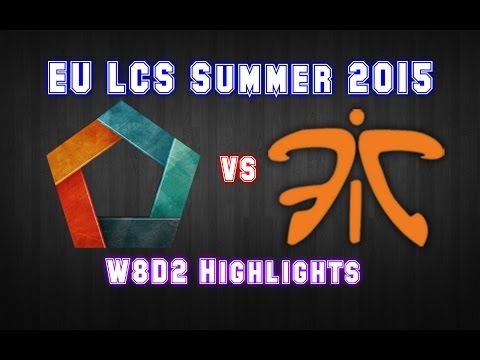 Elements vs Fnatic - HIGHLIGHTS - EU LCS Summer 2015 - W8D2 - League of Legends