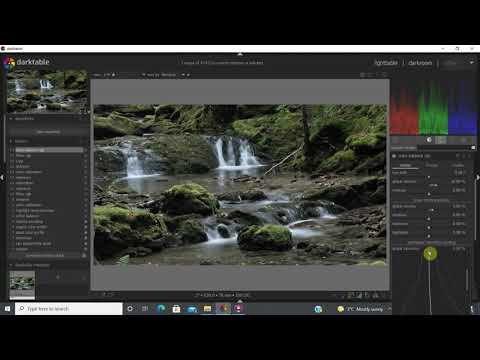 Darktable 03 (dodge and burn using masks in Darktable)