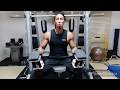 ハンマーカールで二頭筋トレーニング【トレーニング日記】