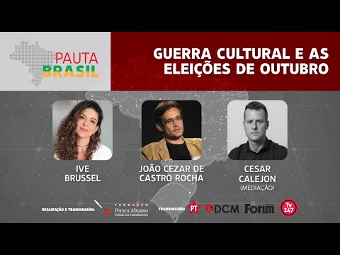 #aovivo | Guerra Cultural e as Eleições de Outubro | Pauta Brasil