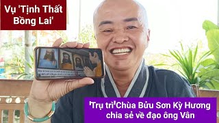 'Tịnh Thất Bồng Lai' & Lê Tùng Vân mạo danh Bửu Sơn Kỳ Hương