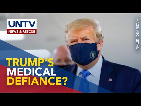 Trump takes short drive-by trip via bulletproof SUV ‘in medical defiance’