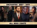 ALL BOSS FIGHTS AND DEATH SCENES OF UNCHARTED GAME SERIES [ 2007 - 2017 ]