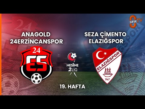 ANAGOLD 24ERZİNCANSPOR - SEZA ÇİMENTO ELAZIĞSPOR