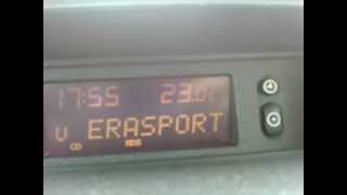 preview picture of video 'Radio ERAsport (Greece) with RDS reseived in Bulgaria near Pazardjik'