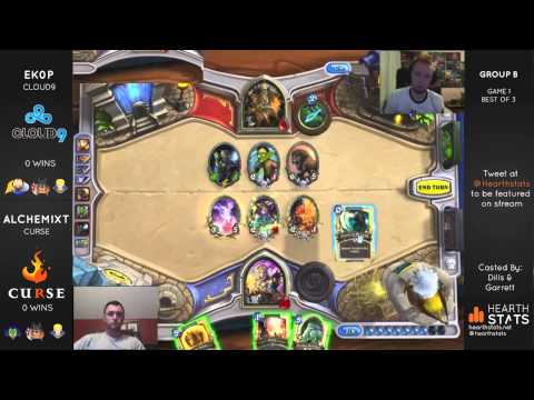 Hearthstats Invitational - Group C: Ek0p vs Alchemixt
