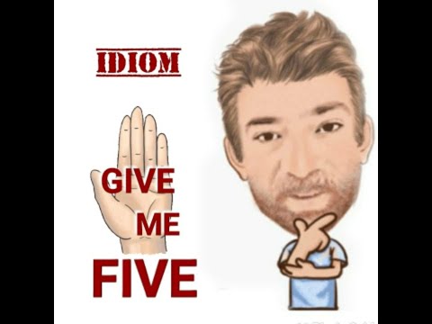 English Tutor Nick P Idioms (568) Give Me Five - Origin
