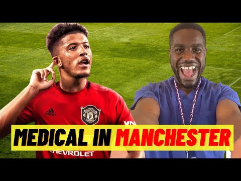 WELCOME to Manchester United Jadon Sancho! Doctor explains Sancho medical ahead of transfer