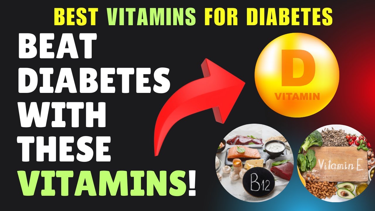6 Game-Changing Vitamins Every Diabetic Needs to Lower Blood Sugar FAST (Backed by Science!)"