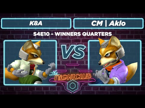 The Nightclub S4E10: CM | Aklo vs K8A - Winners Quarters SSBM