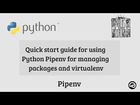 Python Pipenv quick start guide for managing packages and virtualenv