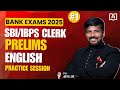 SBI IBPS CLERK PRELIMS ENGLISH PRACTICE SESSION DAY 1 BY MR ABITH SIR Bankexams English