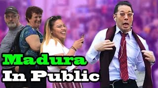 Bad Bunny, Cosculluela - &quot;MADURA&quot; - SINGING IN PUBLIC!!