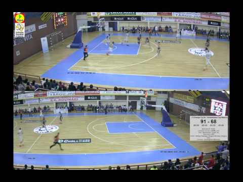 Energia Tg. Jiu vs. "U" Cluj - Feb 07, 2015 Full Game
