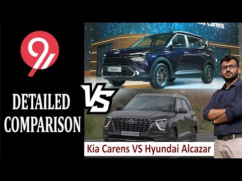 2021 Kia Carens vs Hyundai Alcazar Detailed Comparison | Which 7-Seater Makes More Sense?