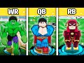 I Put SUPERHEROES In NFL Universe Football THIS HAPPENED