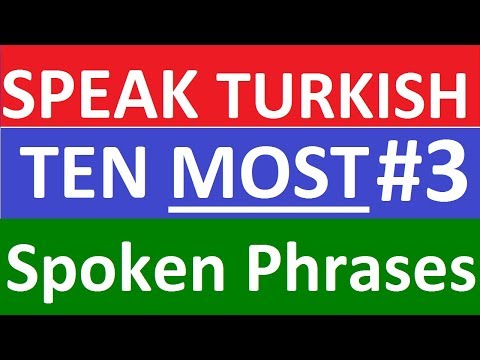 Excel Your Turkish with These 10 Most Spoken Daily Turkish Expressions & Phrases- Part 3
