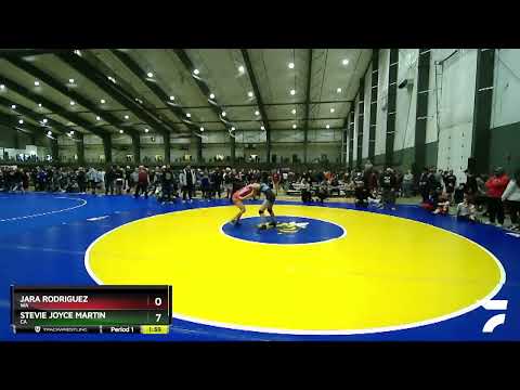 112 Lbs Round 2 - Jara Rodriguez, WA Vs Stevie Joyce Martin, CA 89f7