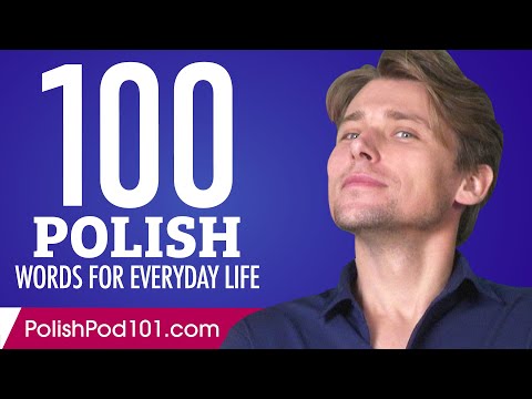 100 Polish Words for Everyday Life - Basic Vocabulary #5