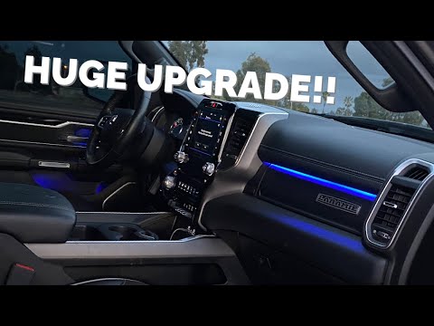 Custom Interior Lighting On My 2020 RAM!
