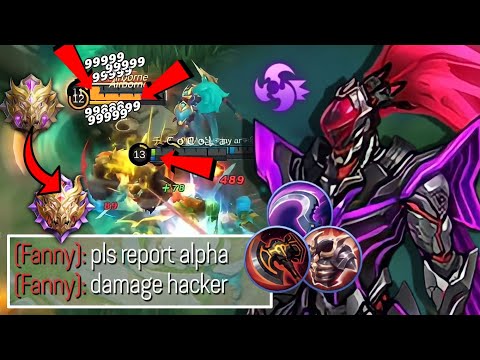 THIS INSANE BURST ALPHA BUILD IS A MONSTER IN THE NEW UPDATE! NO HP? NO PROBLEM! AUTO WIN | MLBB