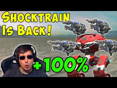 SHOCKTRAIN IS BACK! New +100% Damage Overdrive Leech Gameplay WR Mk2