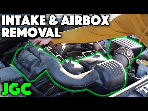 Jeep Grand Cherokee Intake & Airbox Removal