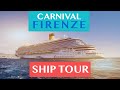 CARNIVAL FIRENZE SHIP TOUR 2025 ITALIAN STYLE