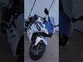 2025 Yamaha YZF R3 Lunar White Nebula Blue Yamaha R3 Motorcycle Supersport Yamahabikes