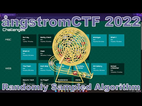 angstromCTF 2022: Randomly Sampled Algorithm