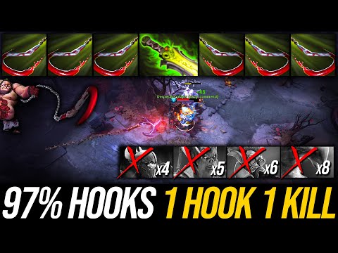 97% Hooks Pudge - 1 Hook 1 Kill - No chance to Survive | Pudge Official