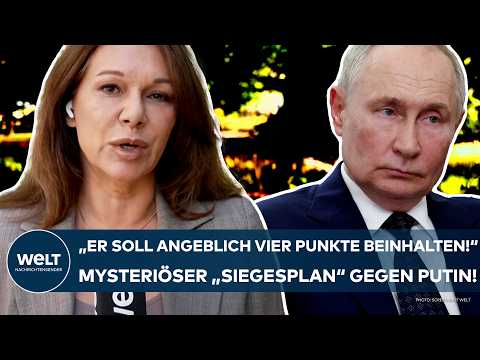 UKRAINE-KRIEG: Mysteriöser "Siegesplan" gegen Putin! "Er soll angeblich vier Punkte beinhalten!"