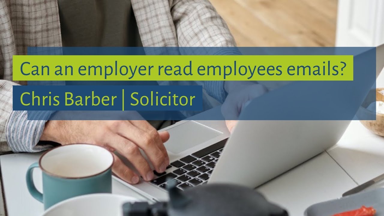 Can an employer read employees emails?