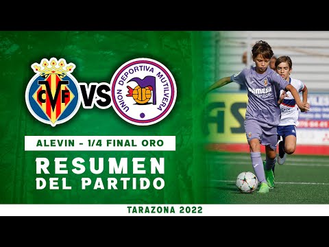 RESTV / Villarreal C.F. 4 - Mutilvera 0 / ALEVÍN / 1/4 final - Fase ORO
