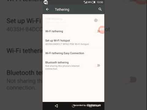 [FIX] Sharp Aquos 403sh Tethering Wifi hotspot ( error)