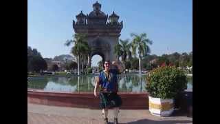 preview picture of video 'Steve’s Highland Fling Around the World - 11 Vientiane, Laos (11/2011)'