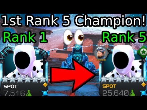 My First Ever Rank 5 Champion! Taking Spot From Rank 1 To Rank 5 With Some Gameplay! | MCOC