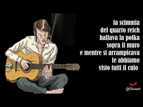 Fabrizio De André - La domenica delle salme (con testo)