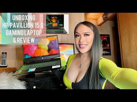 HP PAVILLION 15.6" GAMING LAPTOP/UNBOXING & REVIEW