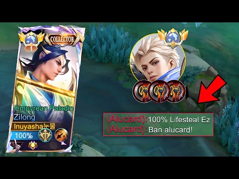 THIS OP LIFESTEAL ALUCARD THOUGHT HE WAS UNKILLABLE… UNTIL ZILONG SHOWED UP 🔥