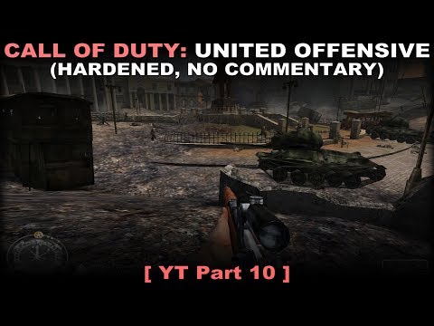 Call of Duty: United Offensive walkthrough part 10 (Hardened, No commentary ✔)